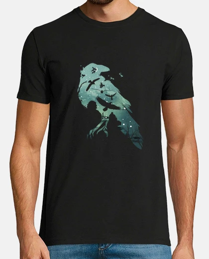 Playera el cuervo