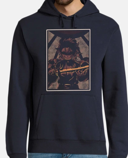 Sudadera el descendiente del asesino del demonio