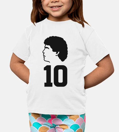 Ropa El Diez Eterno camiseta clásica para niños inspiración futbolera