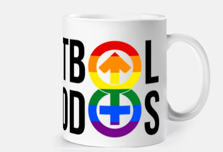 Taza El Futbol Es De Todos LGTBI TAza