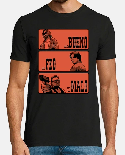 Camiseta El gran Lebowski, el feo y el malo