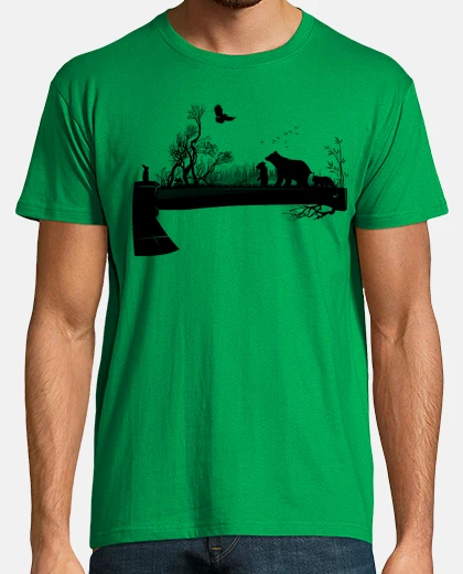 Camiseta El hacha hipster