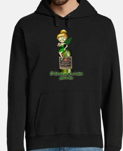 Sudadera El hada verde de la absenta quiere tu a