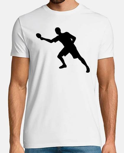 Camiseta el jugador de ping pong