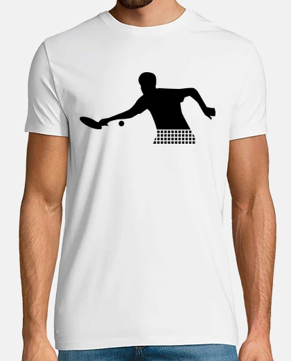 Camiseta el jugador de ping pong