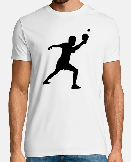 Camiseta el jugador de ping pong