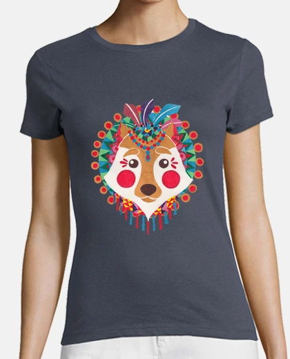 Camiseta el lobo etnico