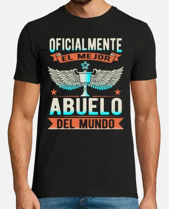 Playera el mejor abuelo dia del abuelo abuelit. laTostadora Mexico