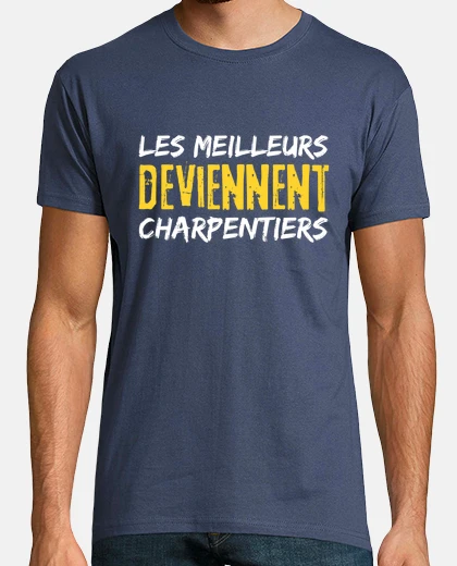 Camiseta el mejor conviértete en carpintero