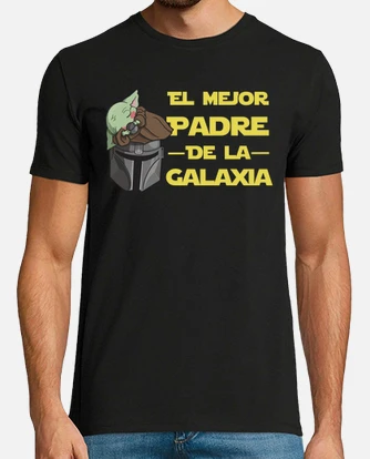 Camiseta el mejor padre de la galaxia laTostadora
