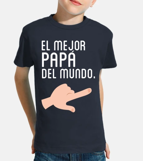 Ropa El mejor Papá del Mundo, Padre e Hijo, Día del Padre