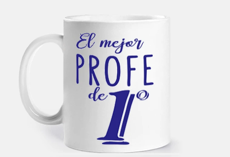 Taza El mejor profe de 1º
