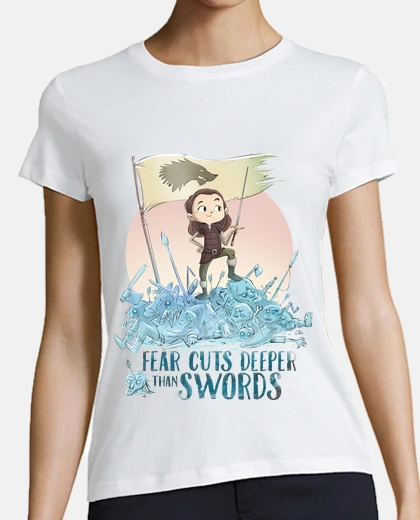 Playera El miedo corta más profundo que la espa