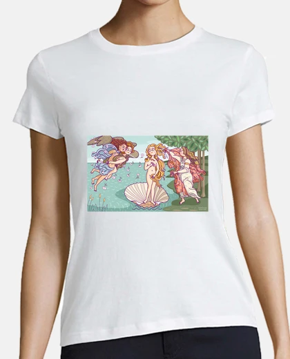 Camiseta El nacimiento de Venus