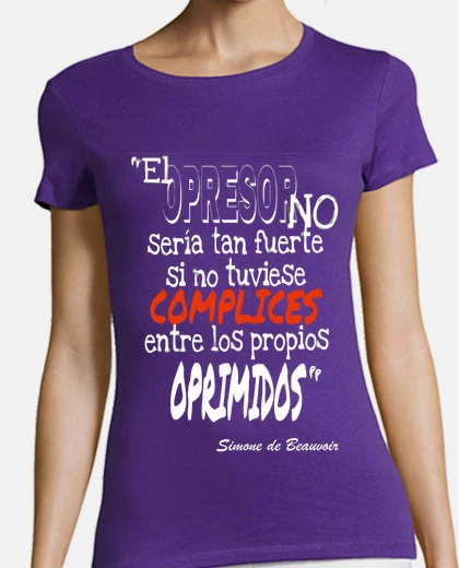 Playera El opresor no seria tan poderoso