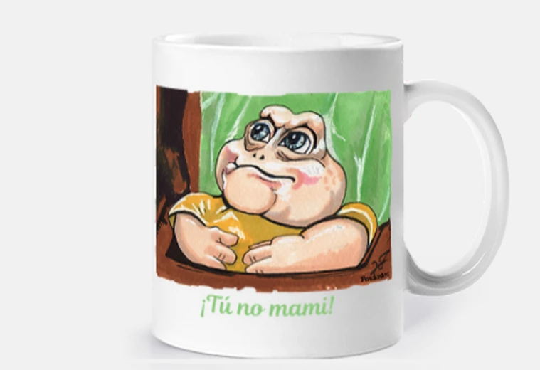 Taza El Peque de Dinosaurios Tú no mami