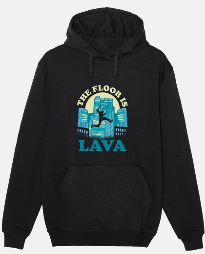 Sudadera el piso es lava parkour jump y