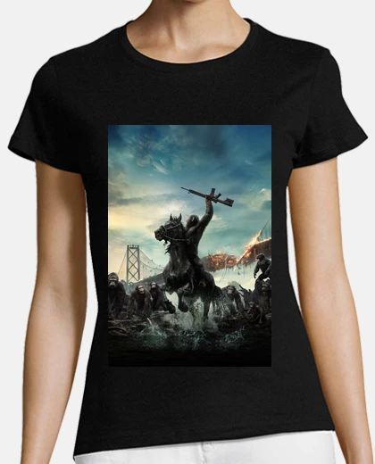 Playera el planeta de los simios