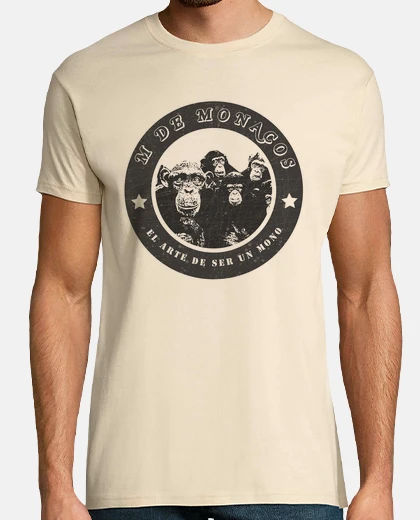 Camiseta El planeta de los simios-El arte de ser un mono