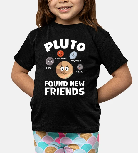 Ropa el planeta plutón encontró nuevos amigo