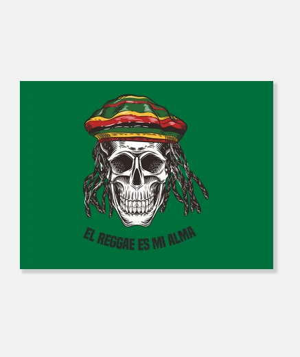 Lienzo El Reggae Es Mi Alma
