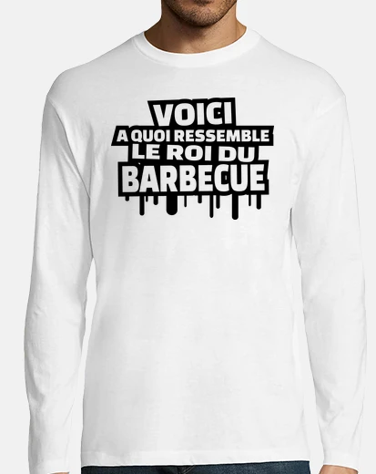 Camiseta el rey de la barbacoa