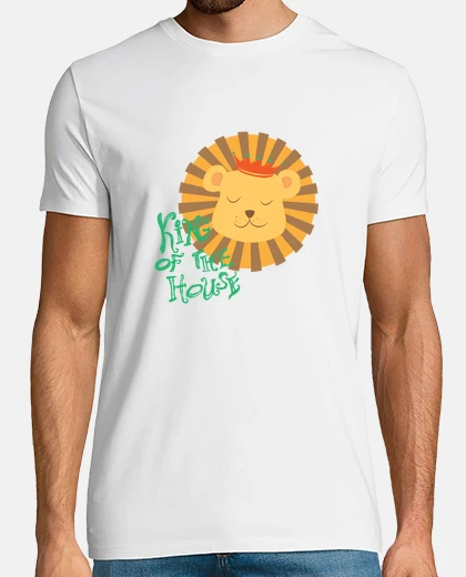 Camiseta el rey de la casa
