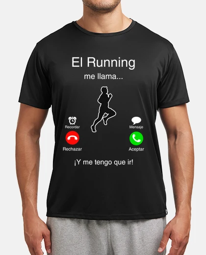 Camiseta El Running Me Llama y me tengo que ir