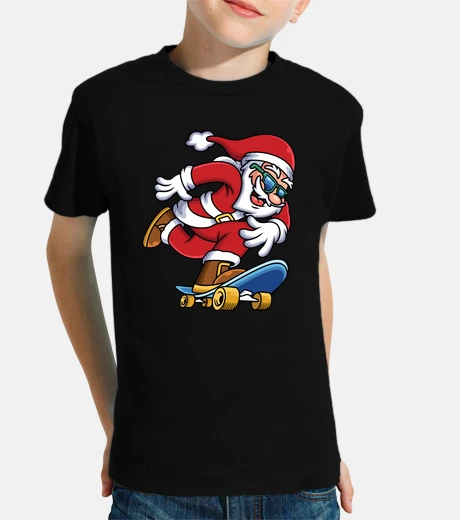 Ropa El santa claus patinador feliz año nuevo