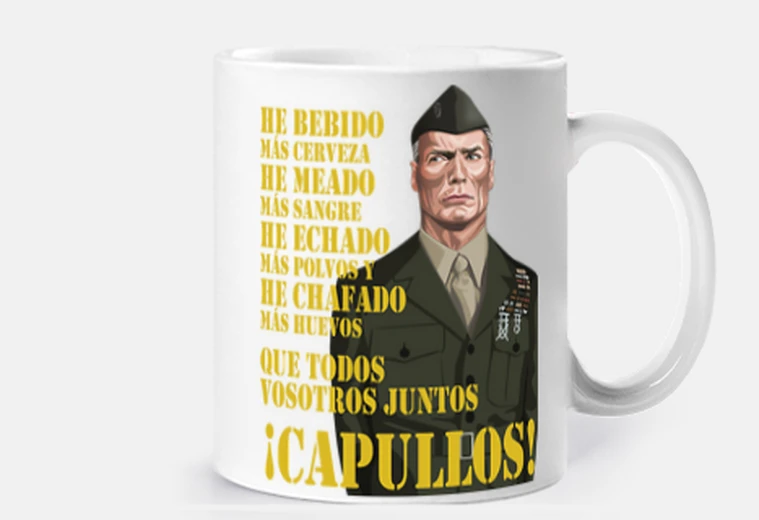 Taza El Sargento de Hierro