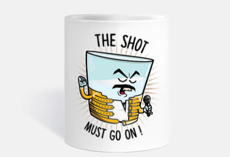 Taza el tiro debe continuar