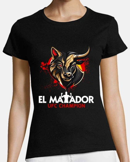 T-shirt el uccidere ilia topuria nero