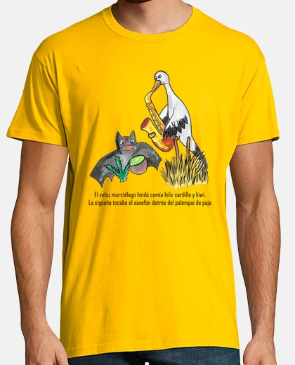 Camiseta El veloz murciélago hindú...