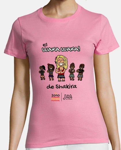 Playera El Waka Waka de Shakira - Mundial 2010