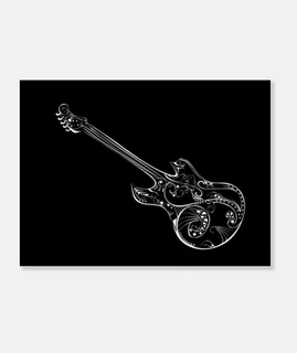 el amor de la música de la guitarra