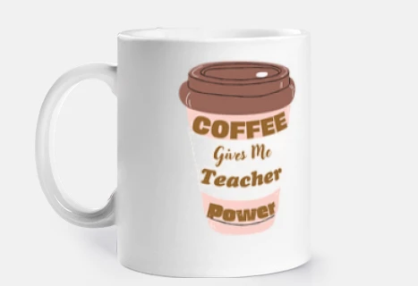 el café me da poder de maestro