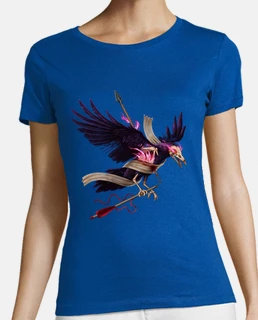 El cuervo zombie camiseta mujer
