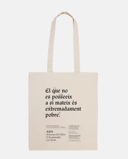 El que no es posseeix (tote bag)