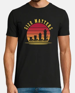 el tamaño importa lente de la cámara camiseta regalo del fotógrafo camiseta de la cámara amante de l