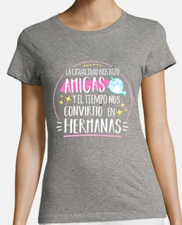 Camisa personalizada con texto en inglés Sisters Will Always Be Close At  Heart, camisa personalizada para hermana con nombres, camisa de hermanas