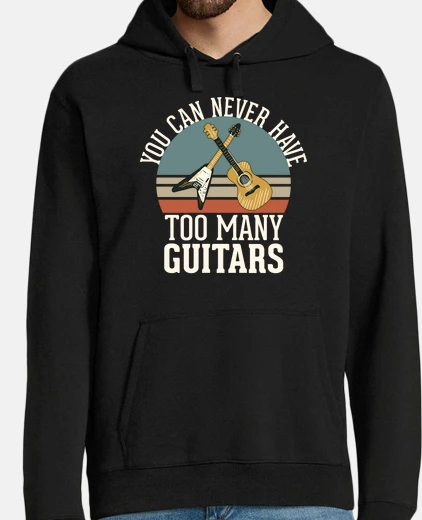 Hoodie Electric Acoustic Guitar Lover