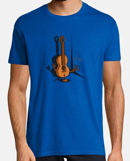 T-shirt electric guitar