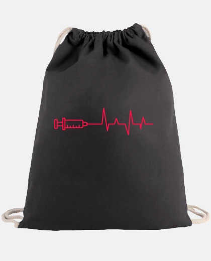 Bag electrocardiogram syringe