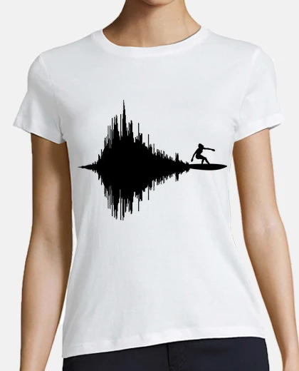 Playera Electrocardiosurf