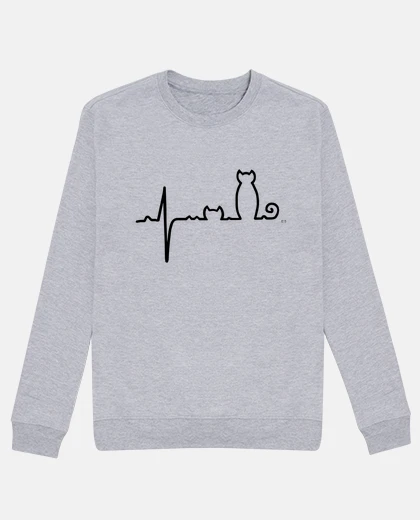 Sudadera Electrogatograma Gatos