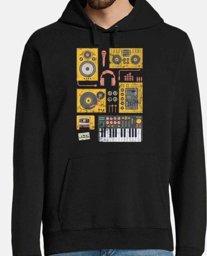 Hoodie Electronic Music Producer
