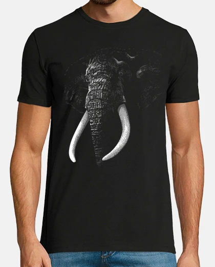 T-shirt elefante shadow