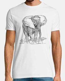 elefante africano sabana vida silvestre