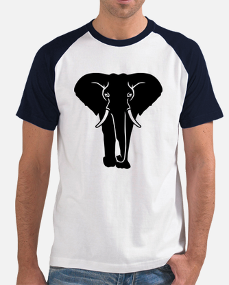 Camiseta Negro Manga Larga Hombre – Los Tres Elefantes Tienda Online