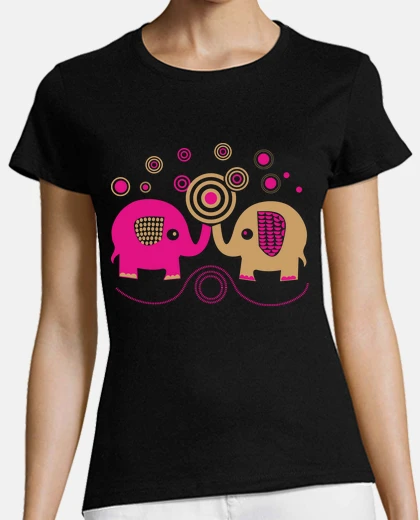 T-shirt elefanti